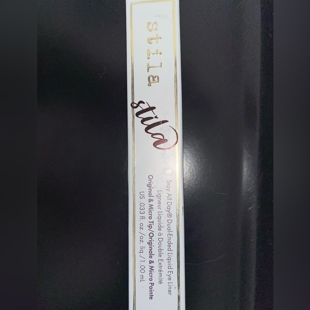 Stila Dual-Ended Liquid Eyeliner - Original & Micro Tip